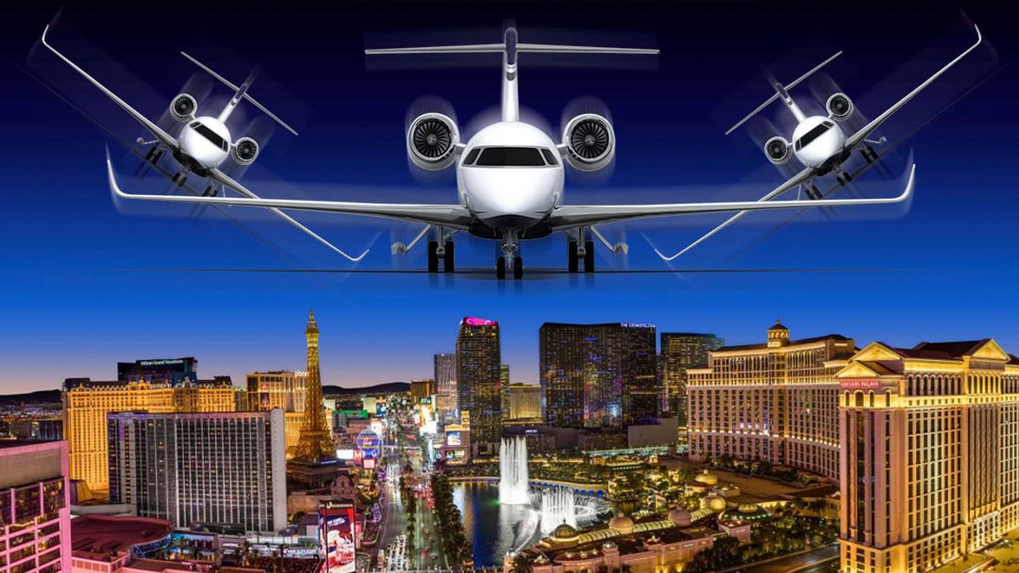 Super Bowl 2024: Lluvia de jets privados en Las Vegas deja una estela ...